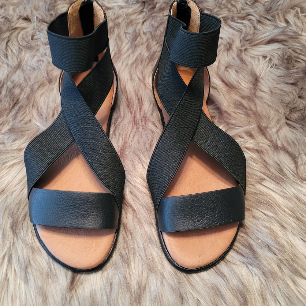 Gentle Souls Break Elastic Sandals
